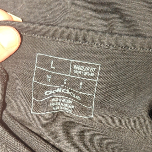 Adidas Black Tank Top with Vibrant Patterned Shorts - Picture 6 of 6